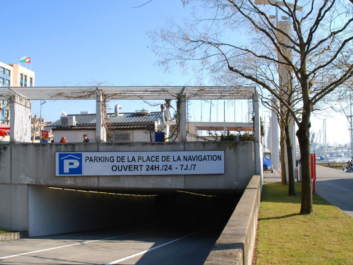 Parking du port d'Ouchy