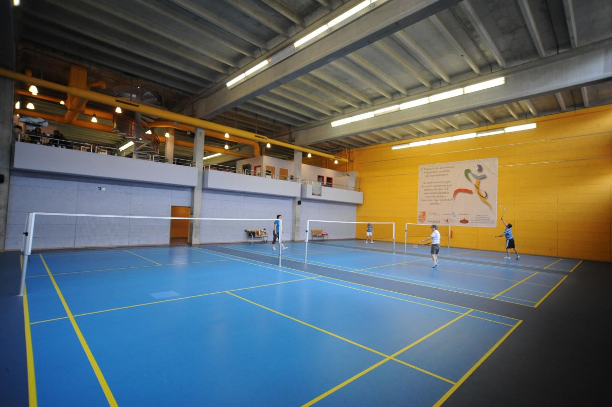 Badminton – hall de Malley