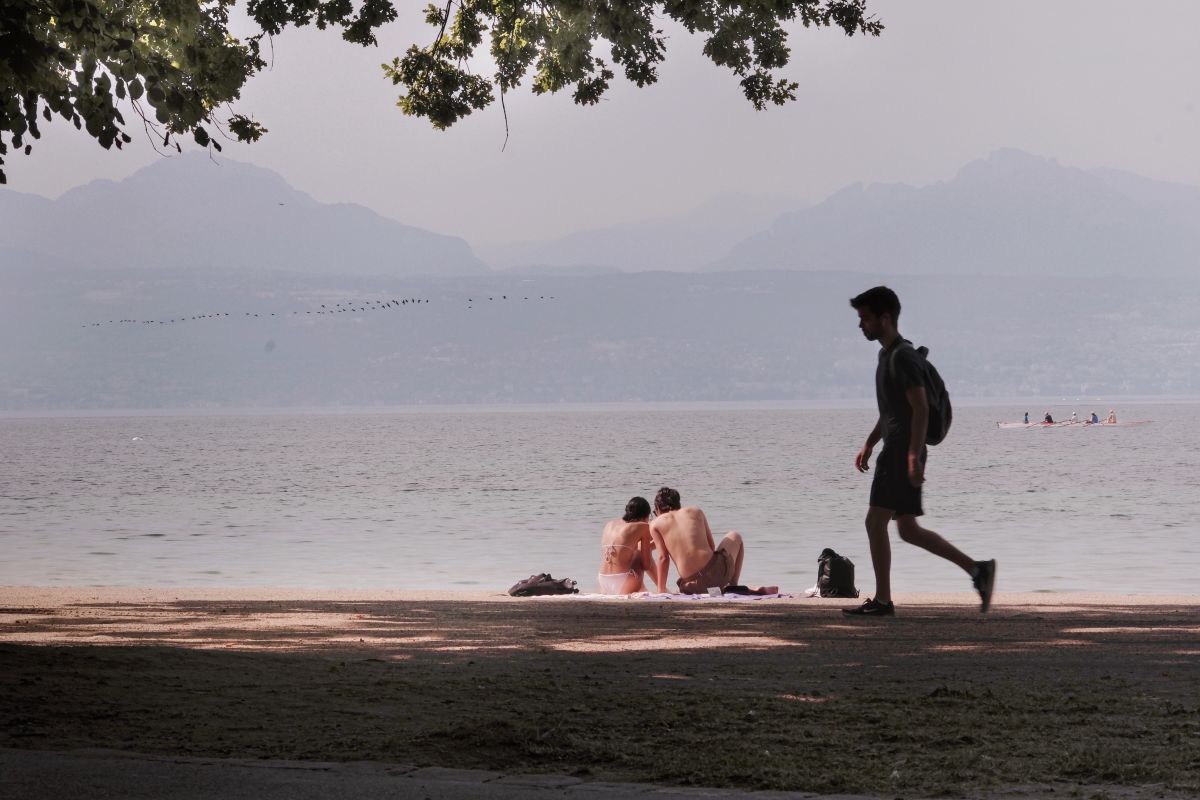 Balade au bord du lac Léman