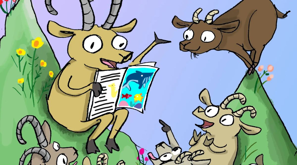 Les Booketins. It's story time!