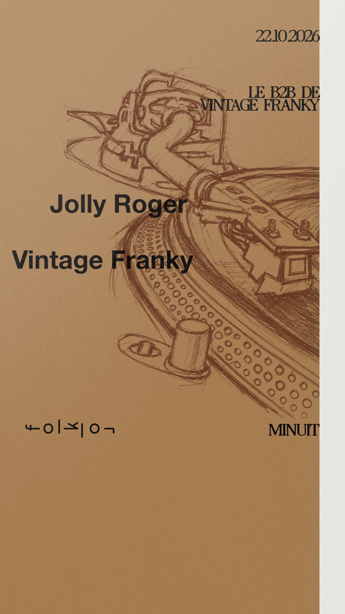 Le b2b de Vintage Franky /// Jolly Roger b2b Vintage Franky