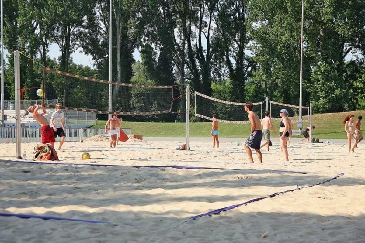 Vidy – Beachvolleyball Spielfelder
