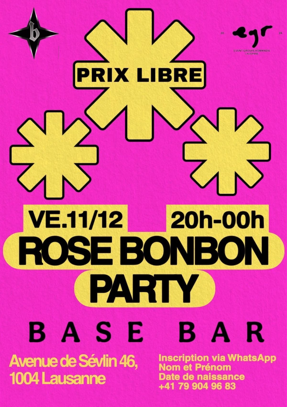 Rose Bonbon Party