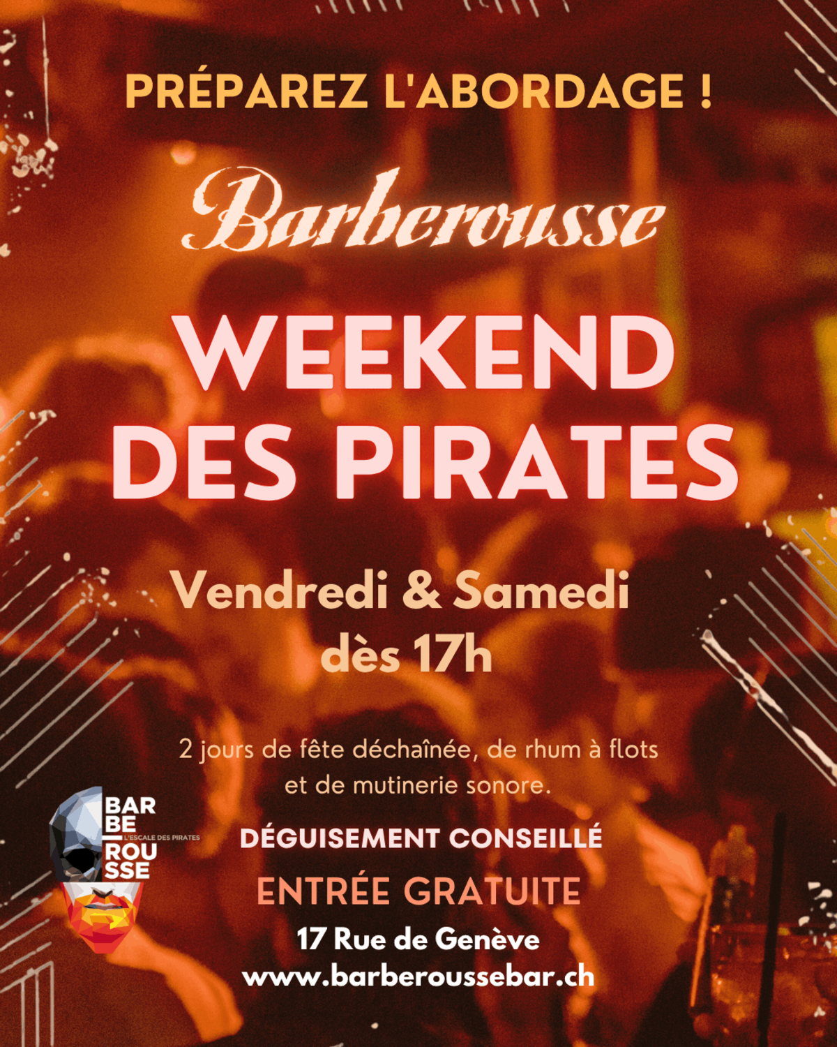 Le WEEKEND des PIRATES