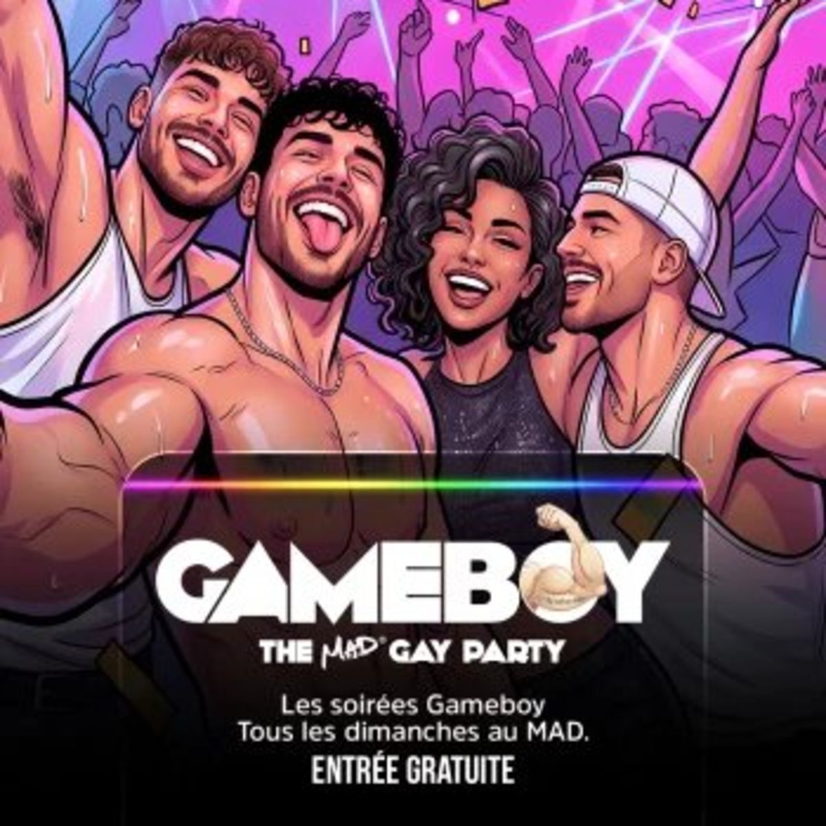 Gameboy the mad gay party