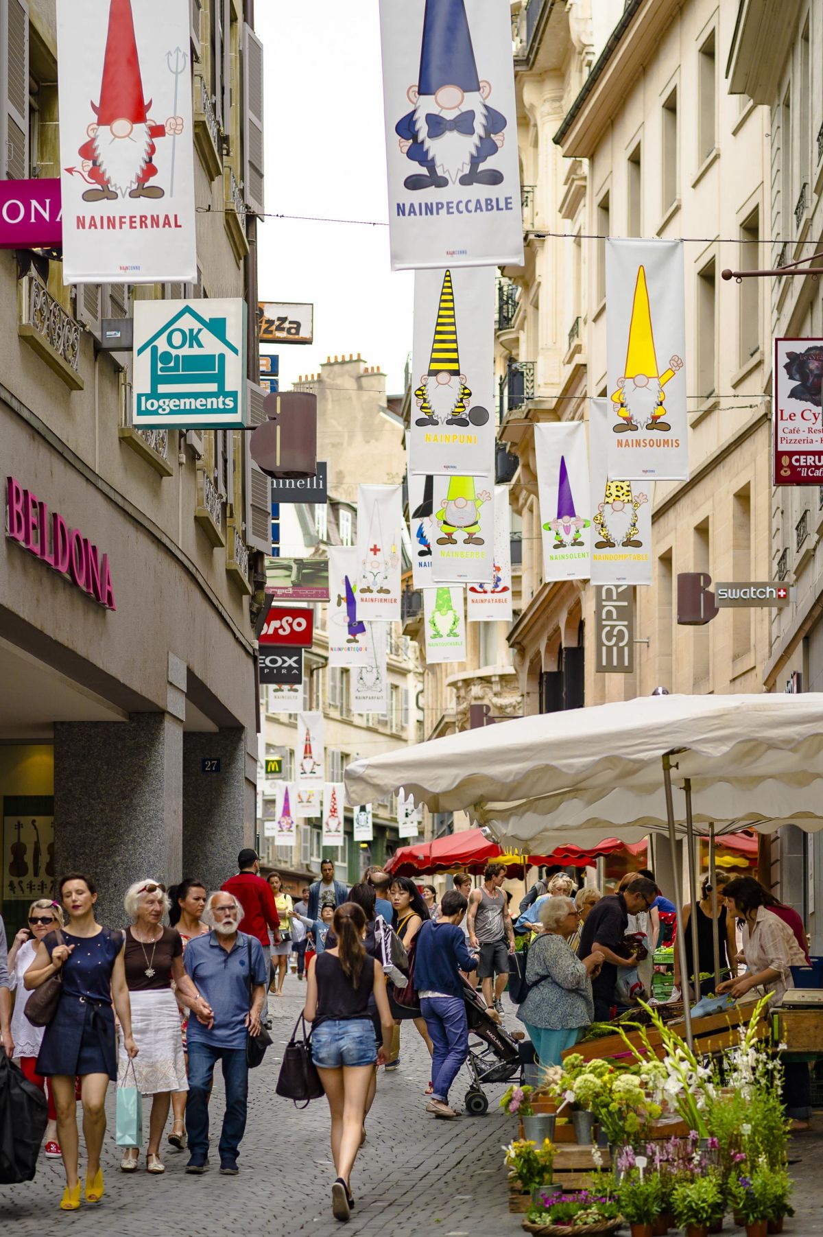 Aussergewöhnlicher Spaziergang durch die Innenstadt