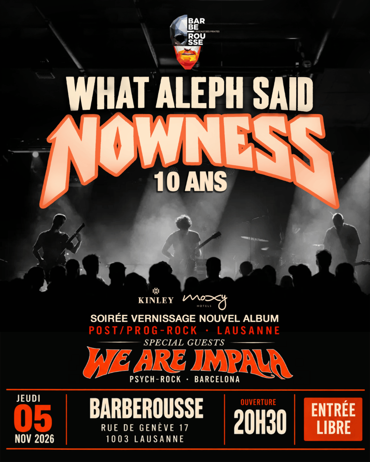 Concert What Aleph Said + We Are Impala