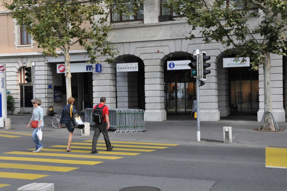 Lausanne-Ouchy Bahnhof