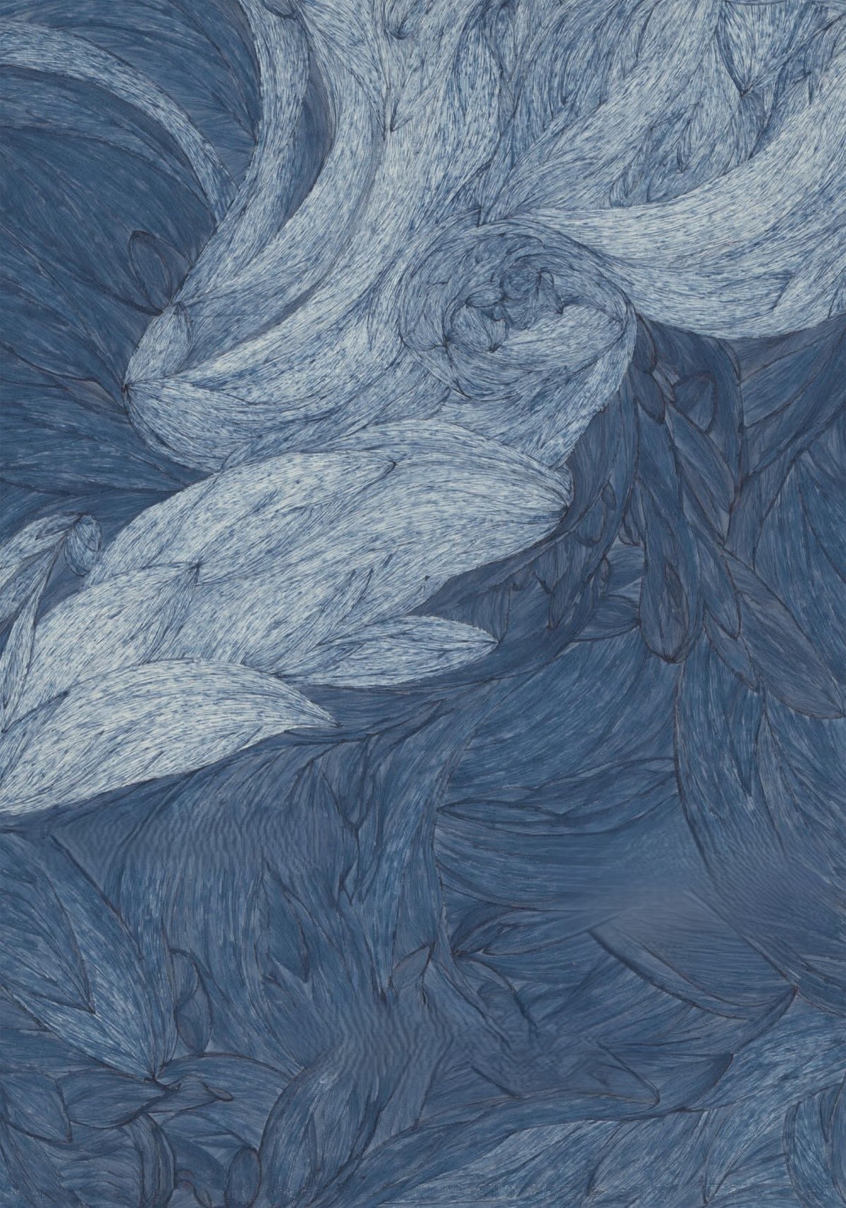 Laure Pigeon, infiniment bleu