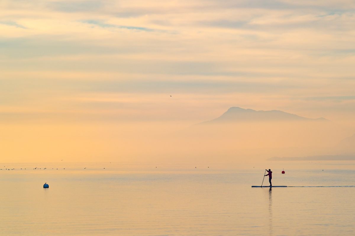 Paddle and paddleboard