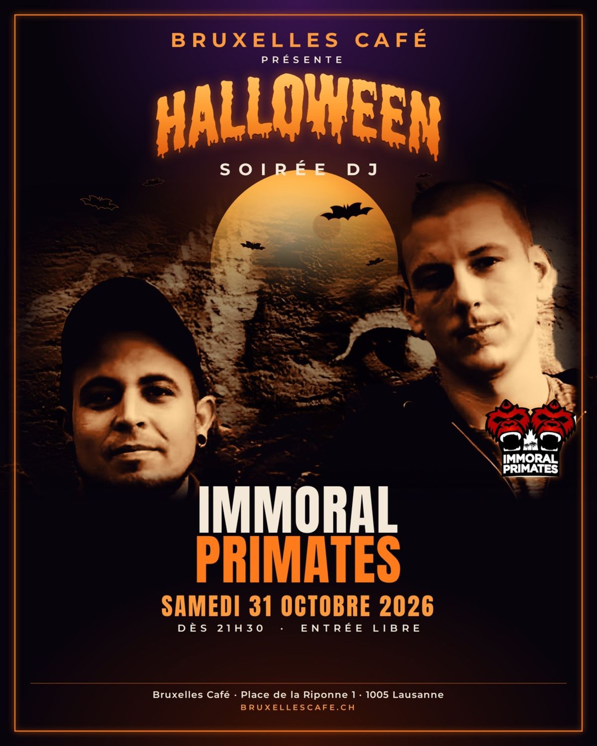 DJ Immoral Primates - 1
