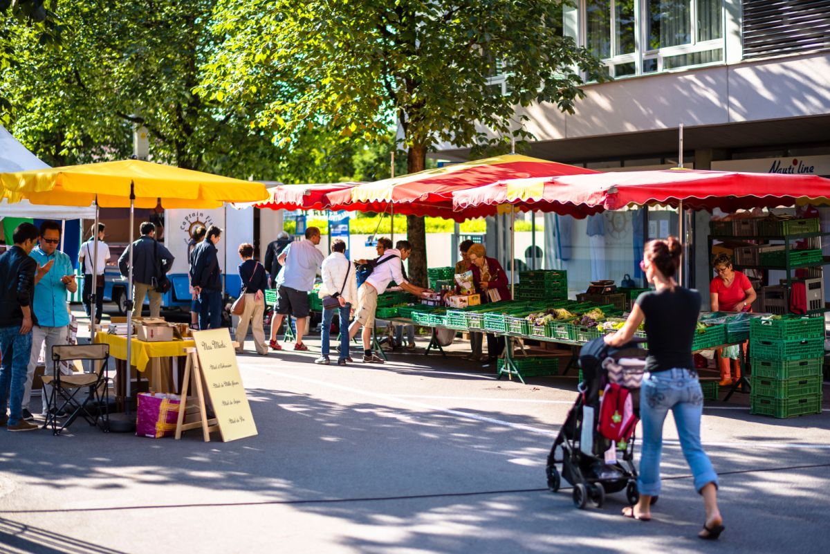 Marché de Grancy