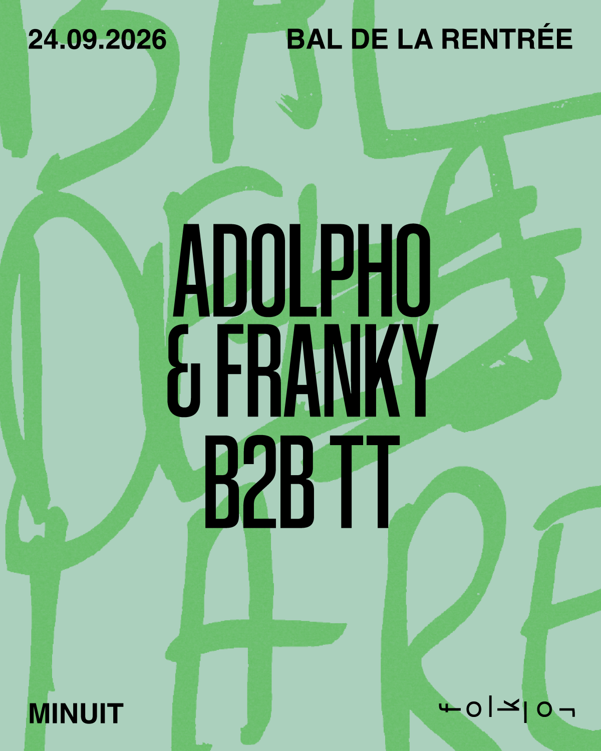 Bal de la Rentr&eacute;e /// Adolpho &amp; Franky x TT