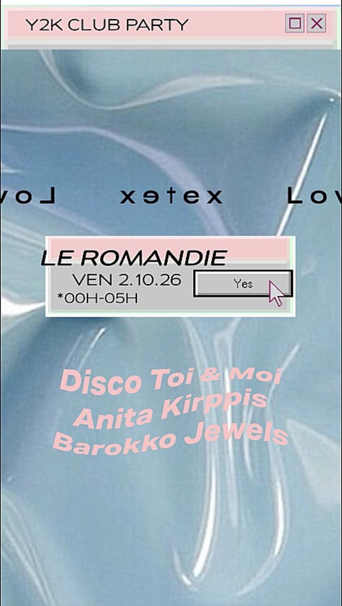 L O V E P O P L A T E X