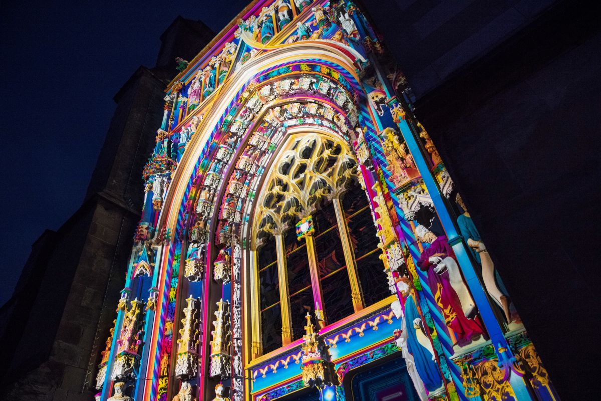 Décors et spectacles lumineux de Noël 2024 à Lausanne