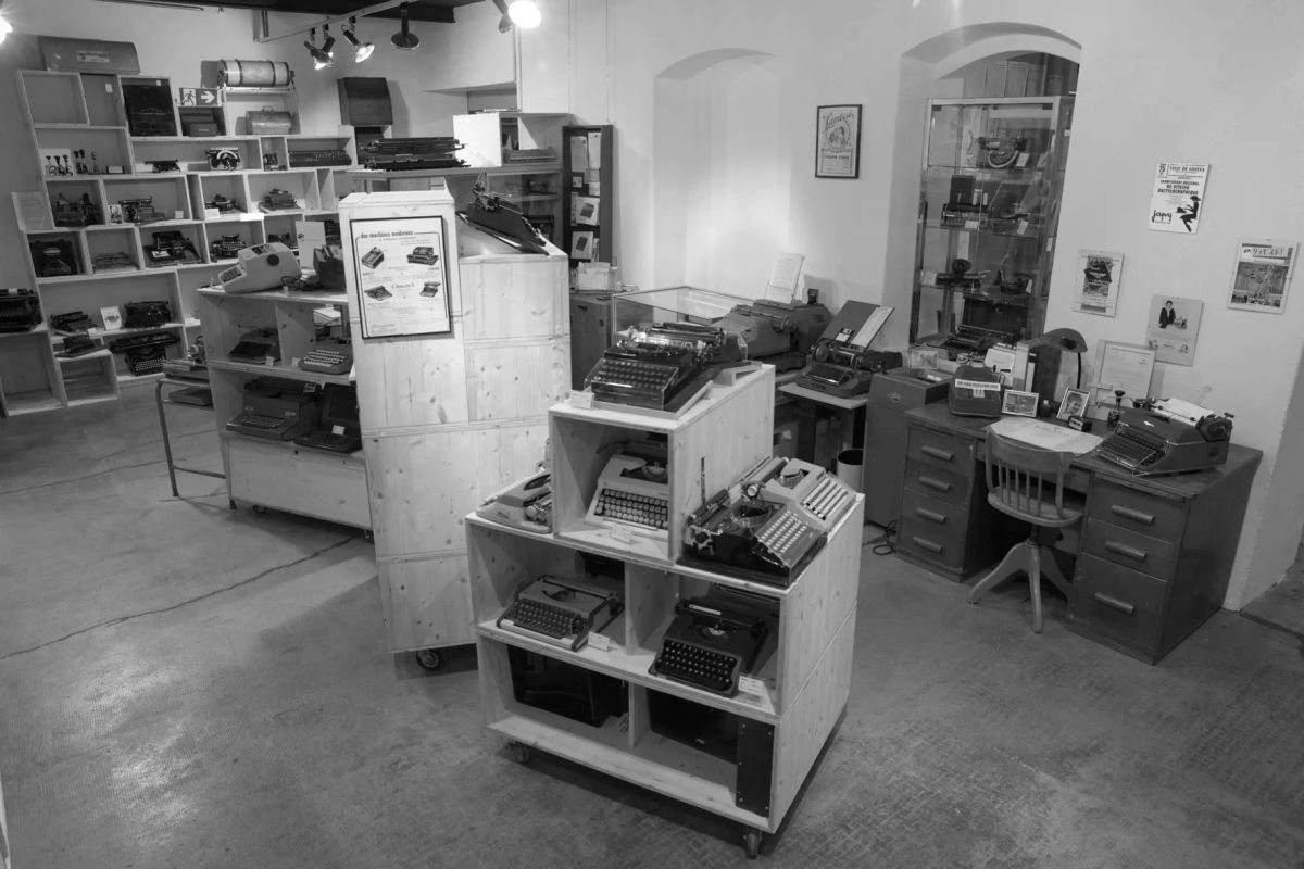 Mus&eacute;e de la machine &agrave; &eacute;crire &ndash; Exposition permanente