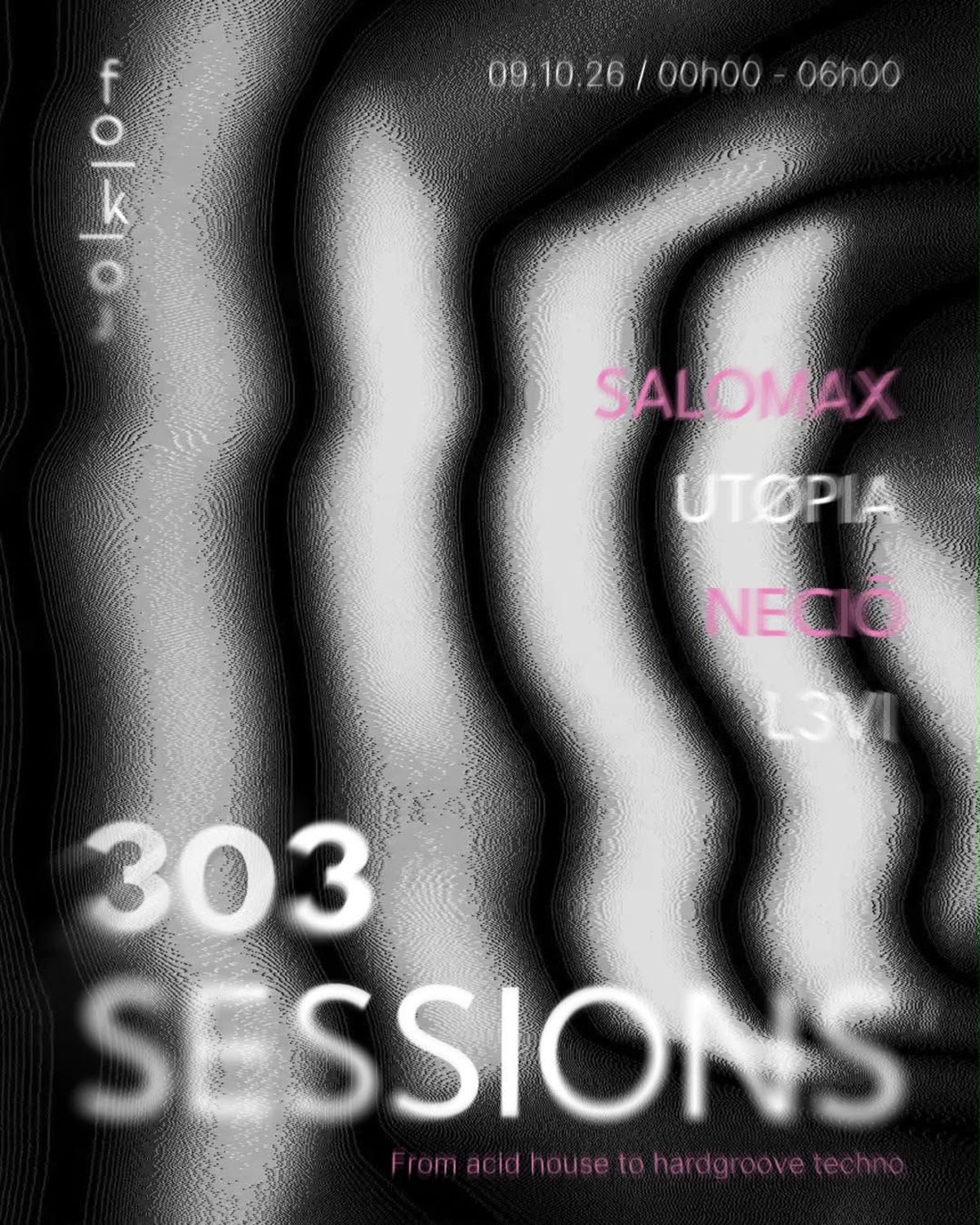 303 Sessions /// L3Vi - Nēcio - Salomax - Ut&oslash;pia