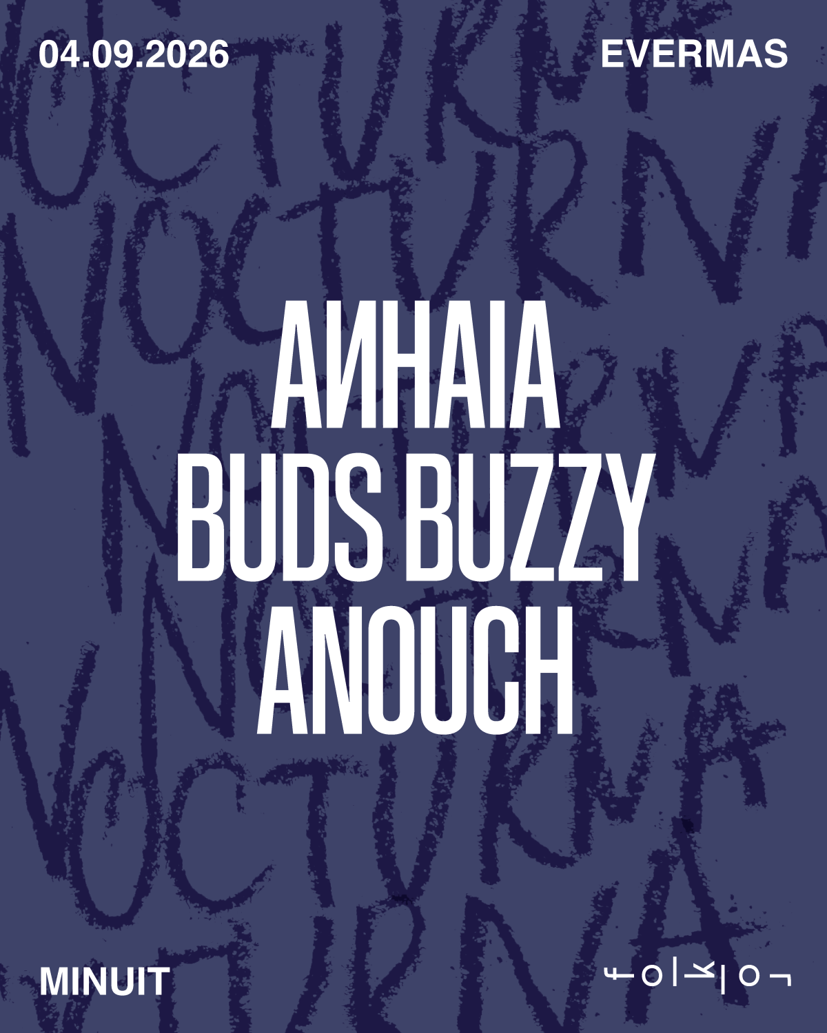 Nocturna /// Anhaia - ANouch - Buds Buzzy