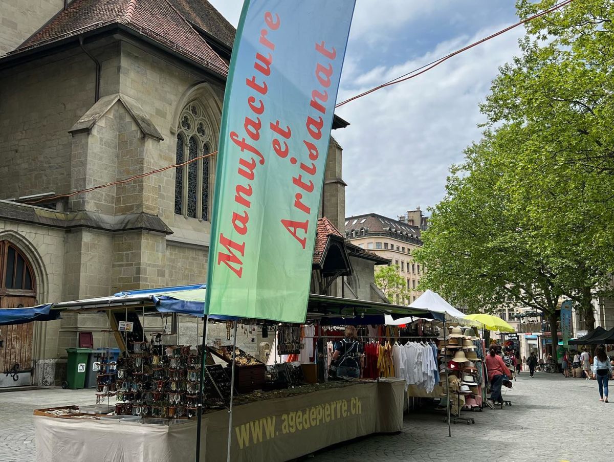 Marché de la Manufacture - Ouchy - St. François