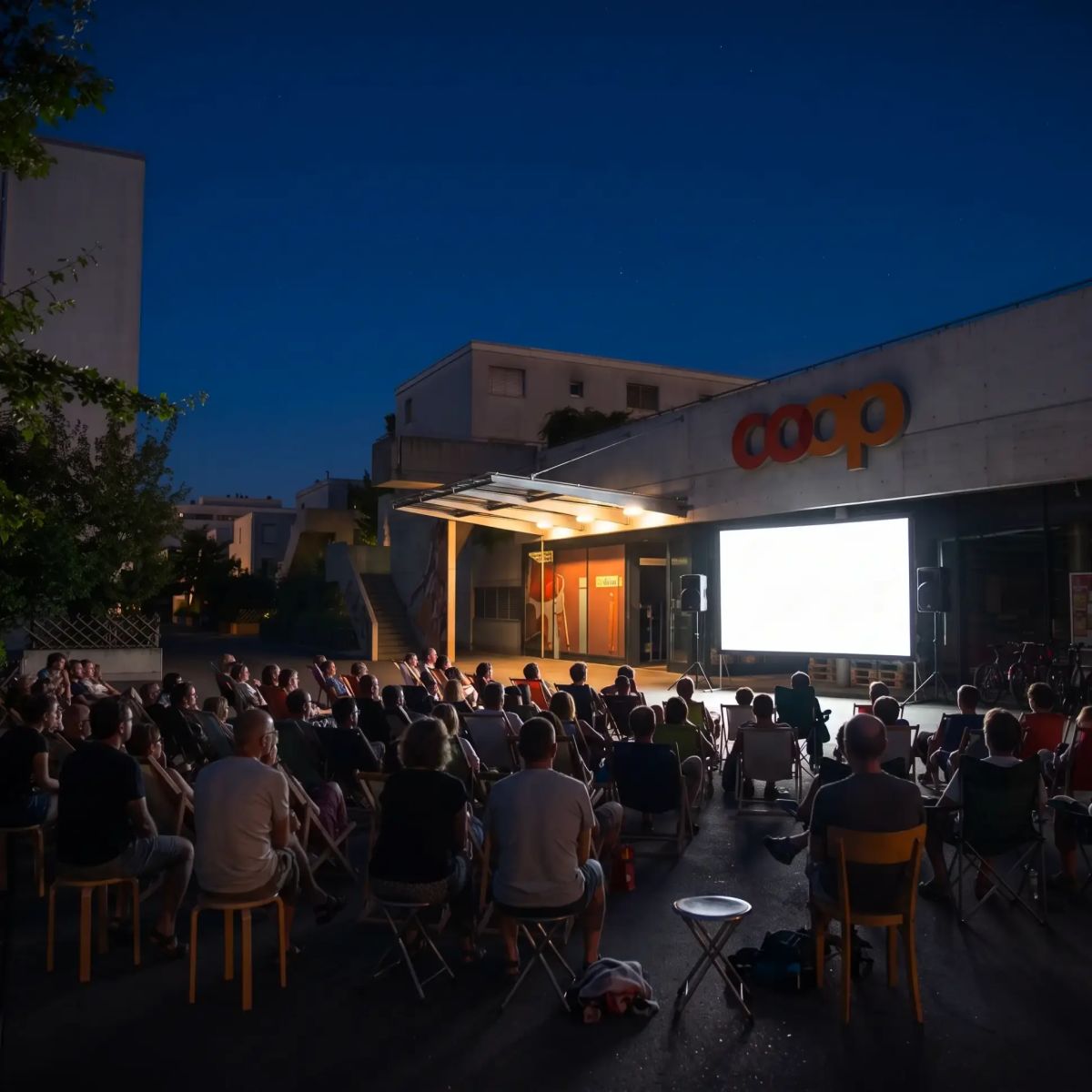Projection Open Air &agrave; Pr&eacute;laz
