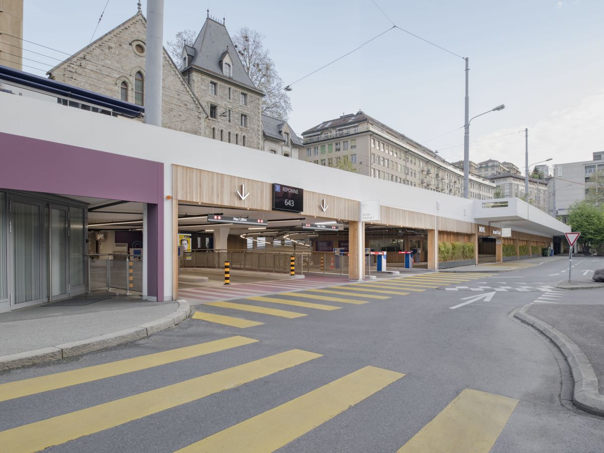 Covered parks in Lausanne