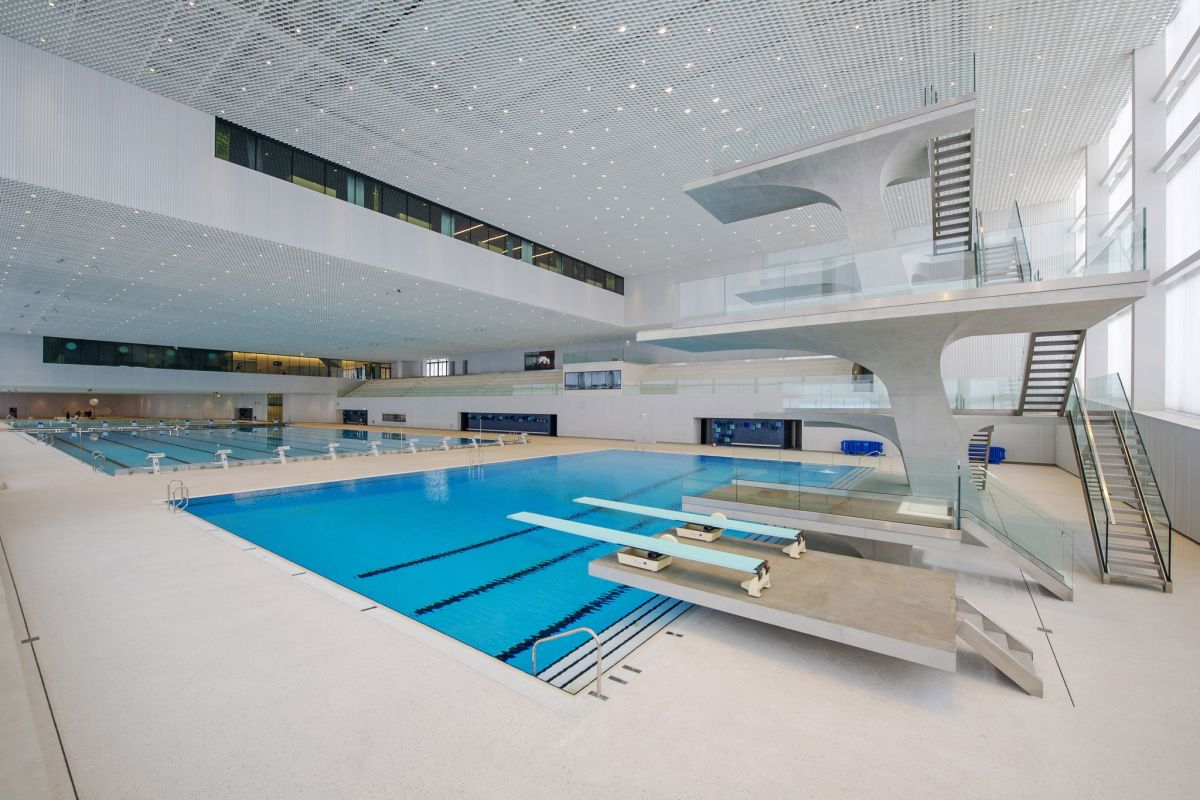 Vaudoise aréna Aquatic Centre swimming pools