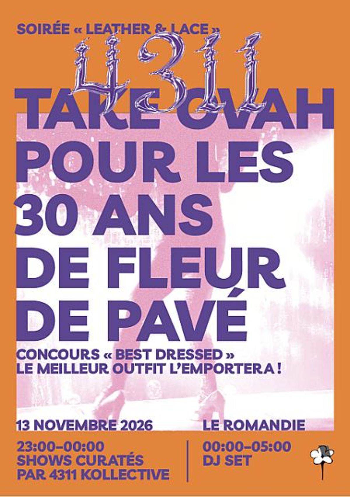 4311 Take Ovah X Fleurs de Pav&eacute;