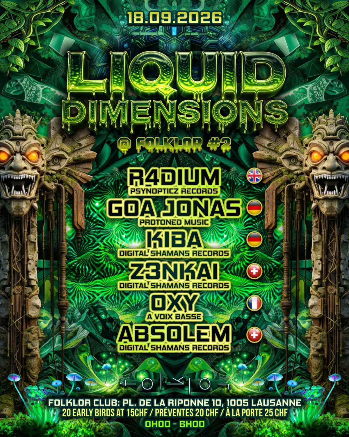 Liquid Dimension