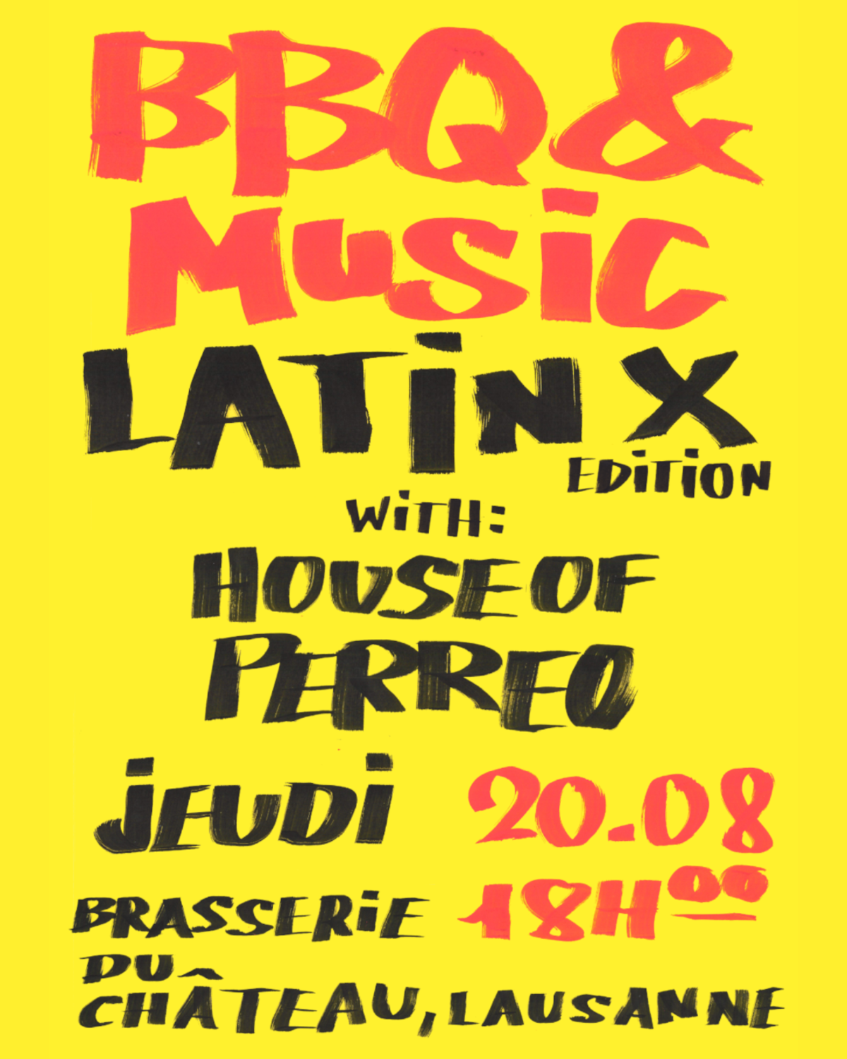 LATIN BBQ w/ HOUSE OF PERREO 