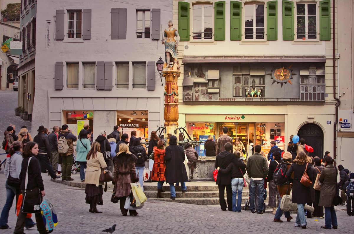 Fountain, place de la Palud