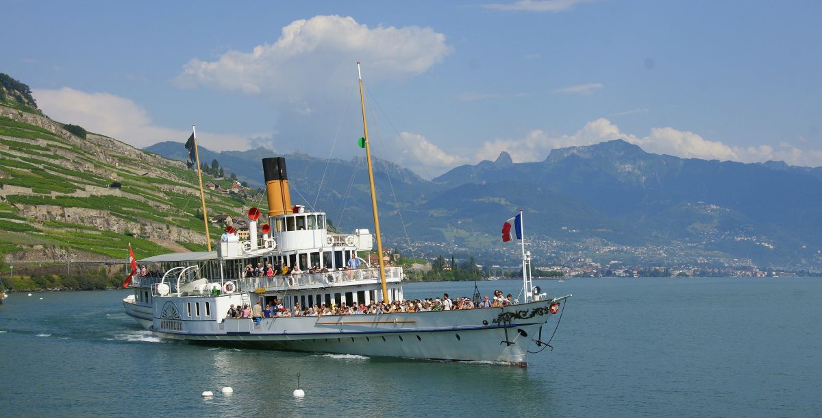 Privatkreuzfahrten der CGN auf dem Genfersee