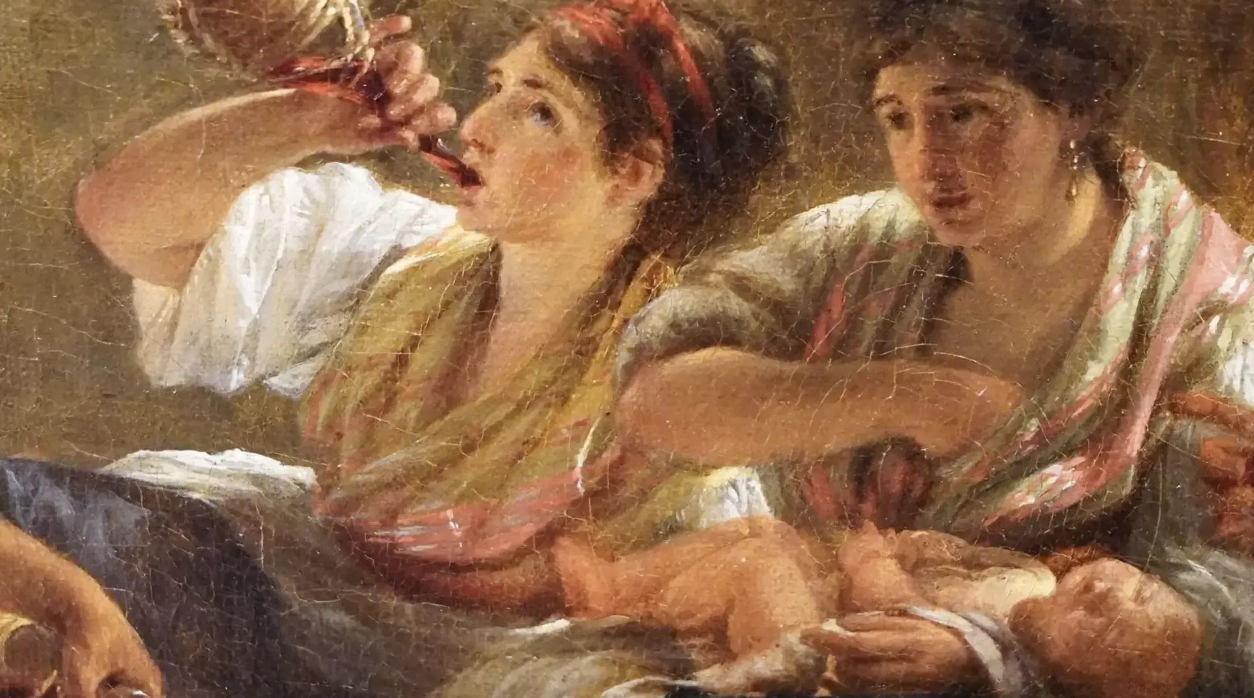 &copy; Jacques Sablet, La Tarentelle, 1799 (d&eacute;tail) Mus&eacute;e cantonal des Beaux-Arts de Lausanne