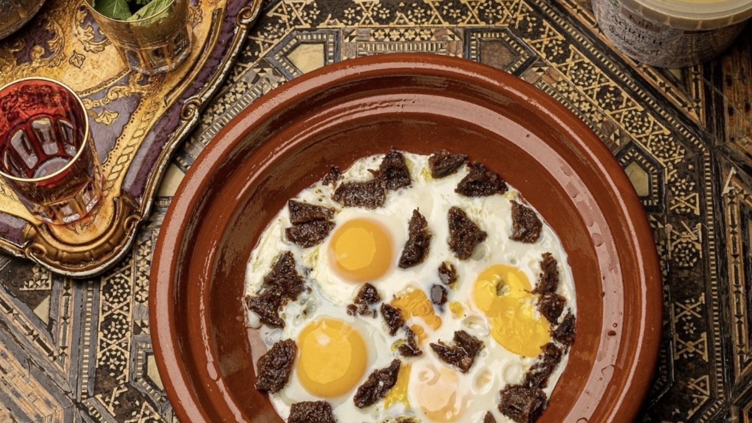 &copy; Au Palais des Douceurs / Omelette au khlii