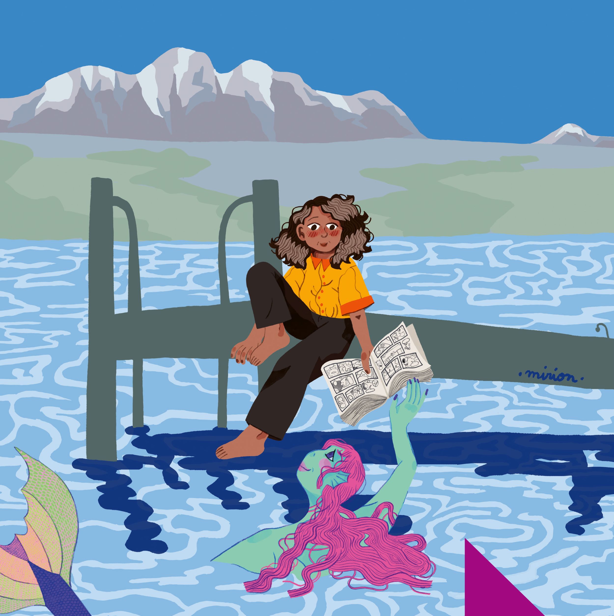 &copy; BDFIL 2026 / Illustration : Mirion Malle / Graphisme : lesbandits.ch