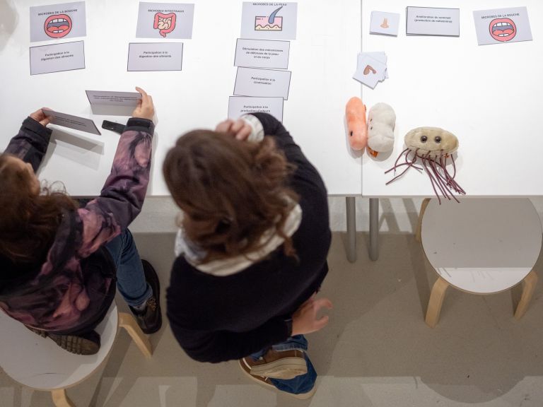 « Dans l'univers des microbes ». Atelier en famille avec enfants de 6-10 ans