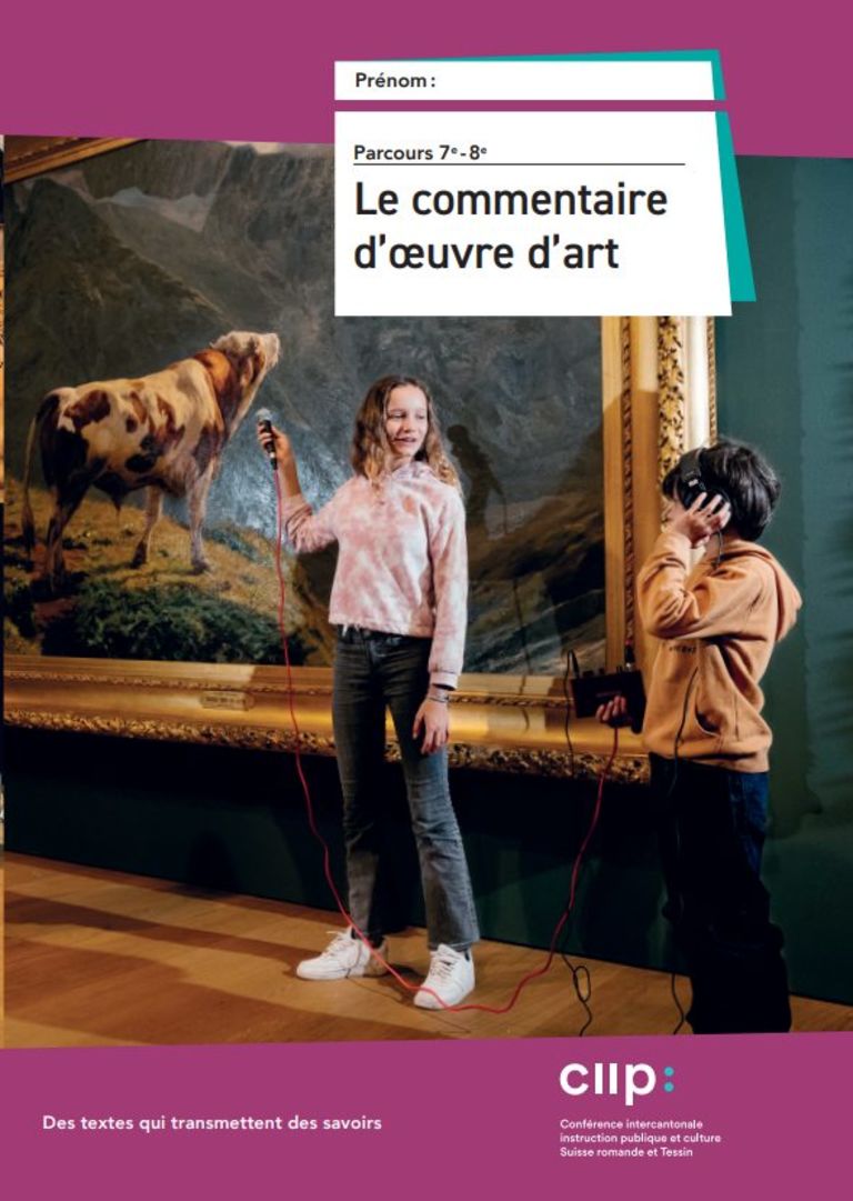 Formation enseignant.e.s – Le commentaire d’oeuvre d’art